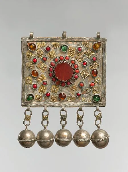 Front Panel of an Amulet Holder — Unknown