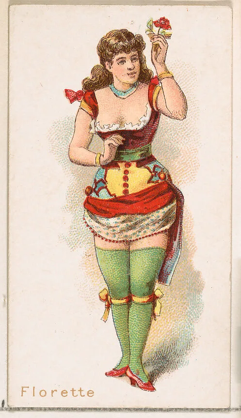 Florette, from the Ballet Queens series (N182) issued by Wm. S. Kimball & Co. — William S. Kimball & Company