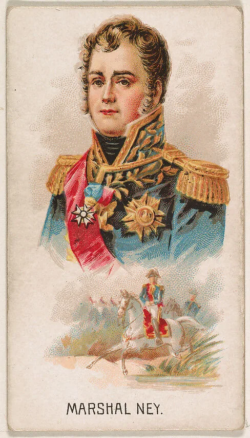 Marshal Ney, from Leaders series (N222) issued by Kinney Bros. — Kinney Brothers Tobacco Company