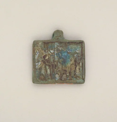 Amulet plaque, group of deities