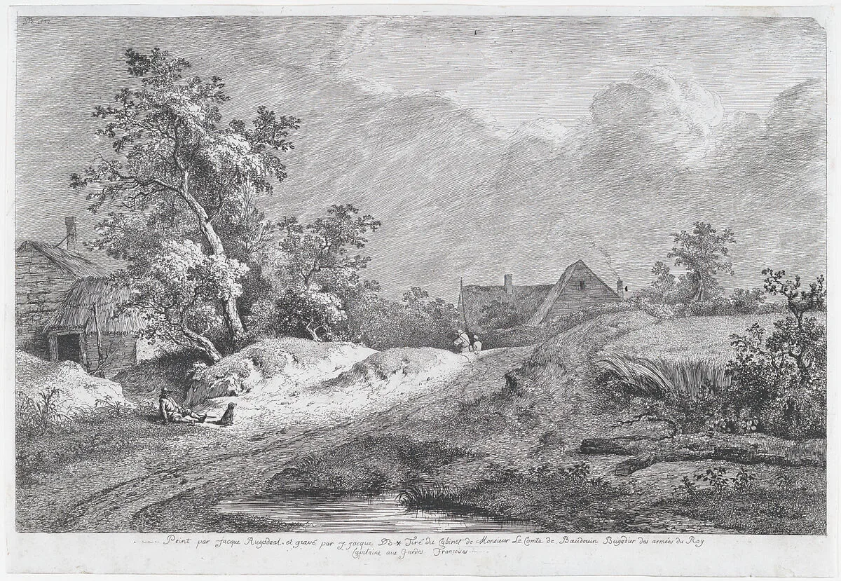 Wheat Field — Jean Jacques de Boissieu|Jacob van Ruisdael