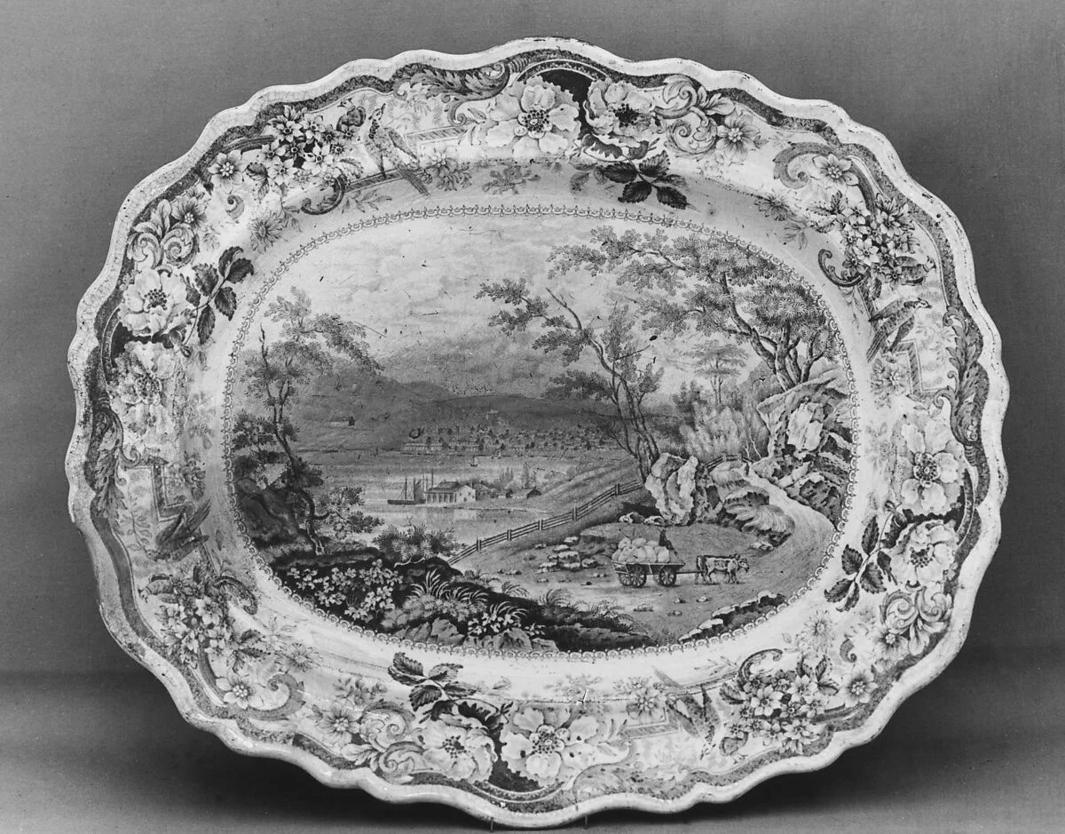 Platter — James and Ralph Clews