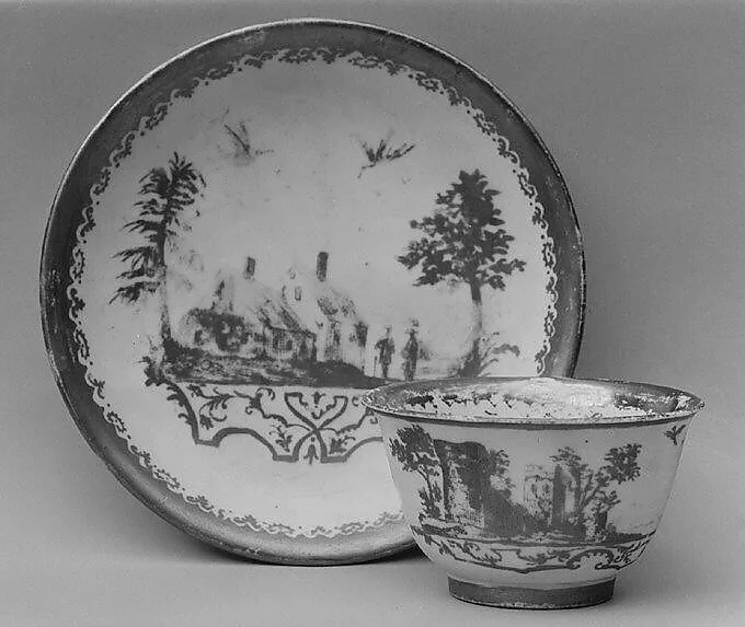 Saucer — Meissen Manufactory|Johann Gregor Höroldt