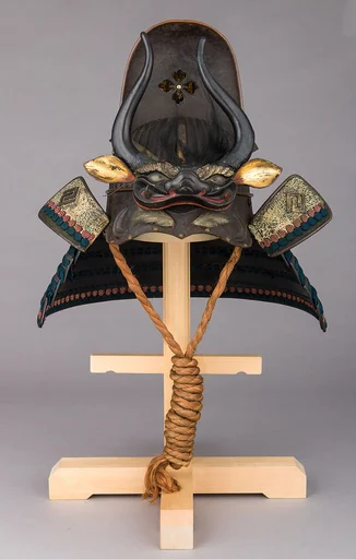 Helmet in the Shape of a Chinese Courtier’s Hat (<i>Tōkan-Nari</i>)