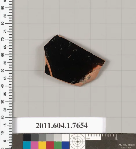 Terracotta fragment of a kylix (drinking cup)