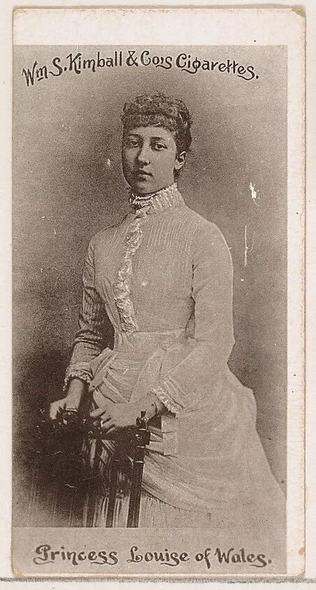 Princess Louise of Wales, from the Actresses series (N190) issued by Wm. S. Kimball & Co. — William S. Kimball & Company