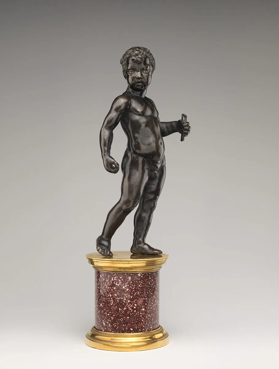 Standing boy — Andrea Mantegna|Andrea del Verrocchio