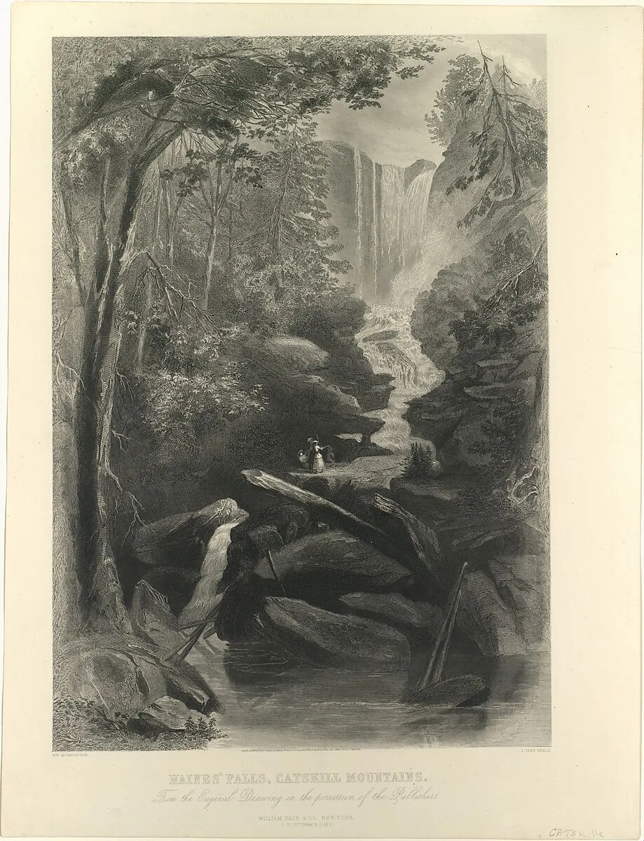 Haines Falls, Catskill Mountains — Joseph Ives Pease|William (Wilhelm) Momberger
