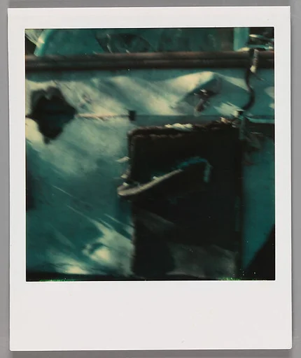 [Auto Junkyard, Old Lyme, Connecticut: Door]
