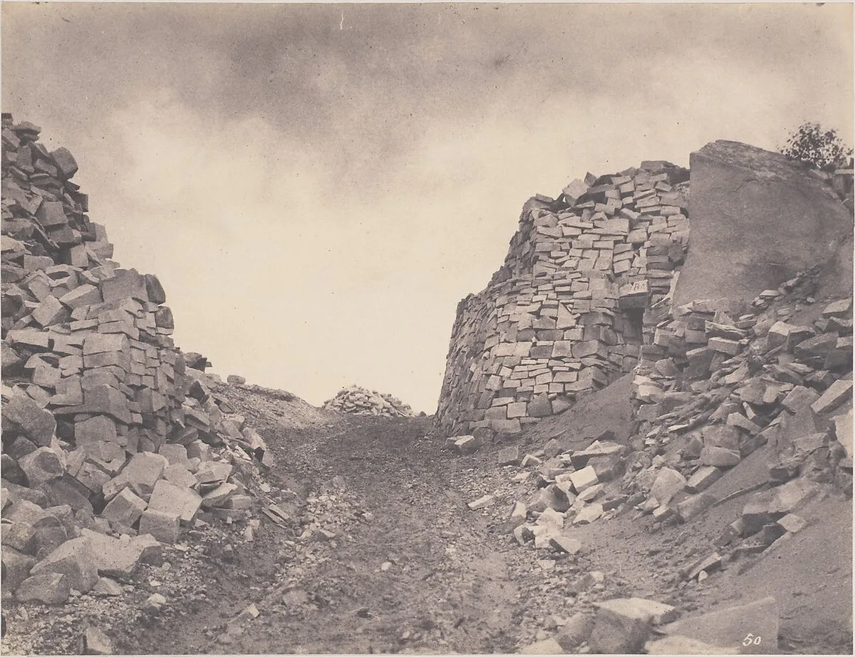 Carrière aux Sables de Macherin — Eugène Cuvelier