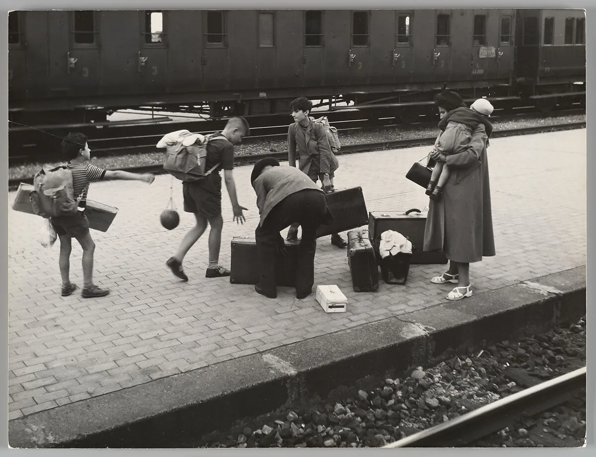Train Station, Bologna — Mario De Biasi