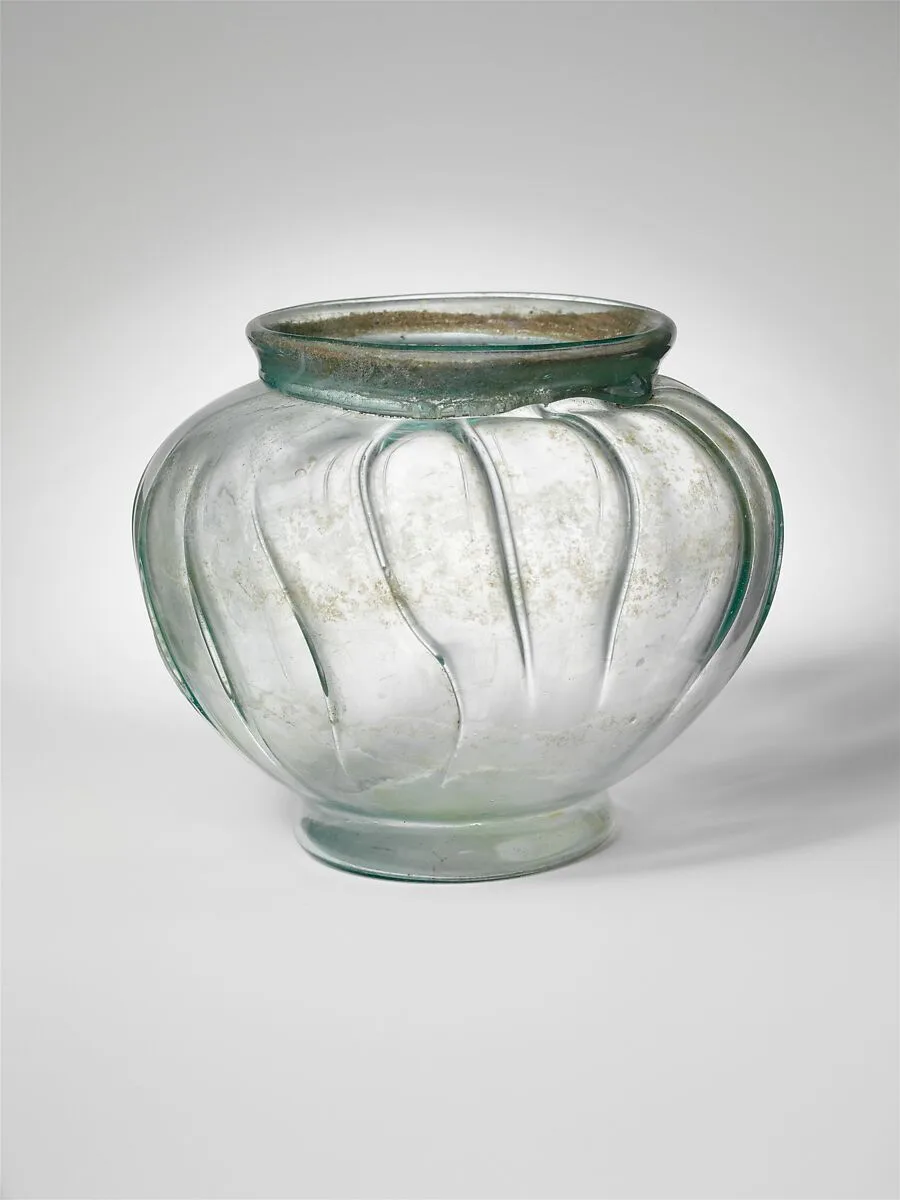 Glass jar — Unknown