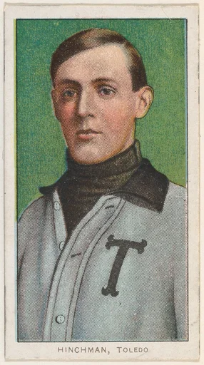 Hinchman, Toledo, American Association, from the White Border series (T206) for the American Tobacco Company