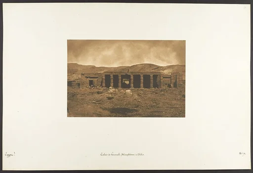 Palais de Gournah (Ménephtéun) à Thèbes
