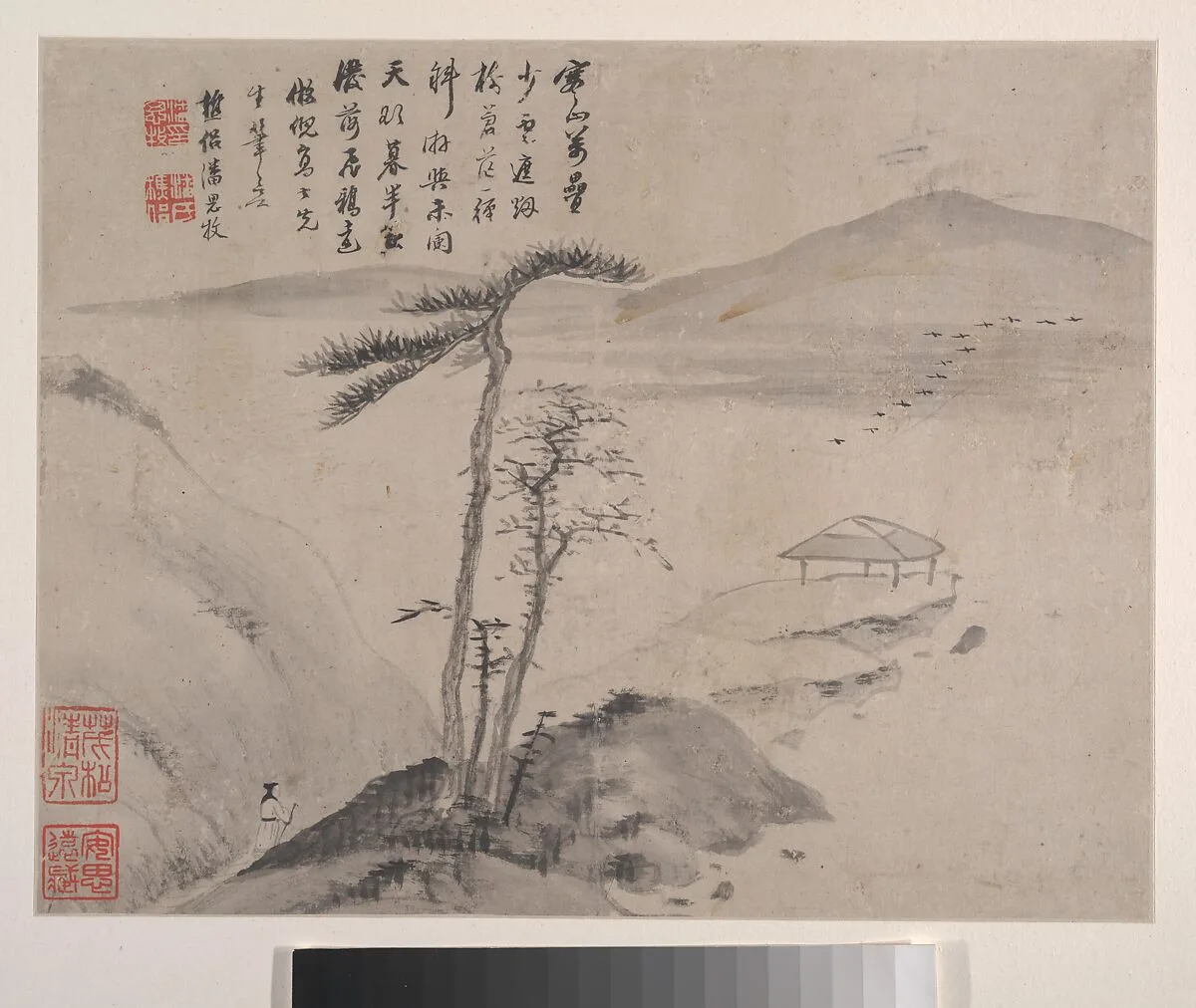 清 潘思牧 山水 冊頁八開|Landscapes — Pan Simu