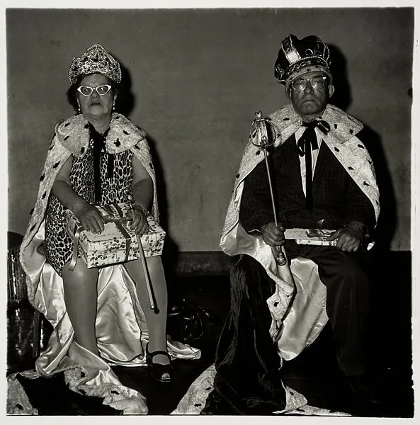 The King and Queen of a Senior Citizens Dance, N.Y.C. — Diane Arbus