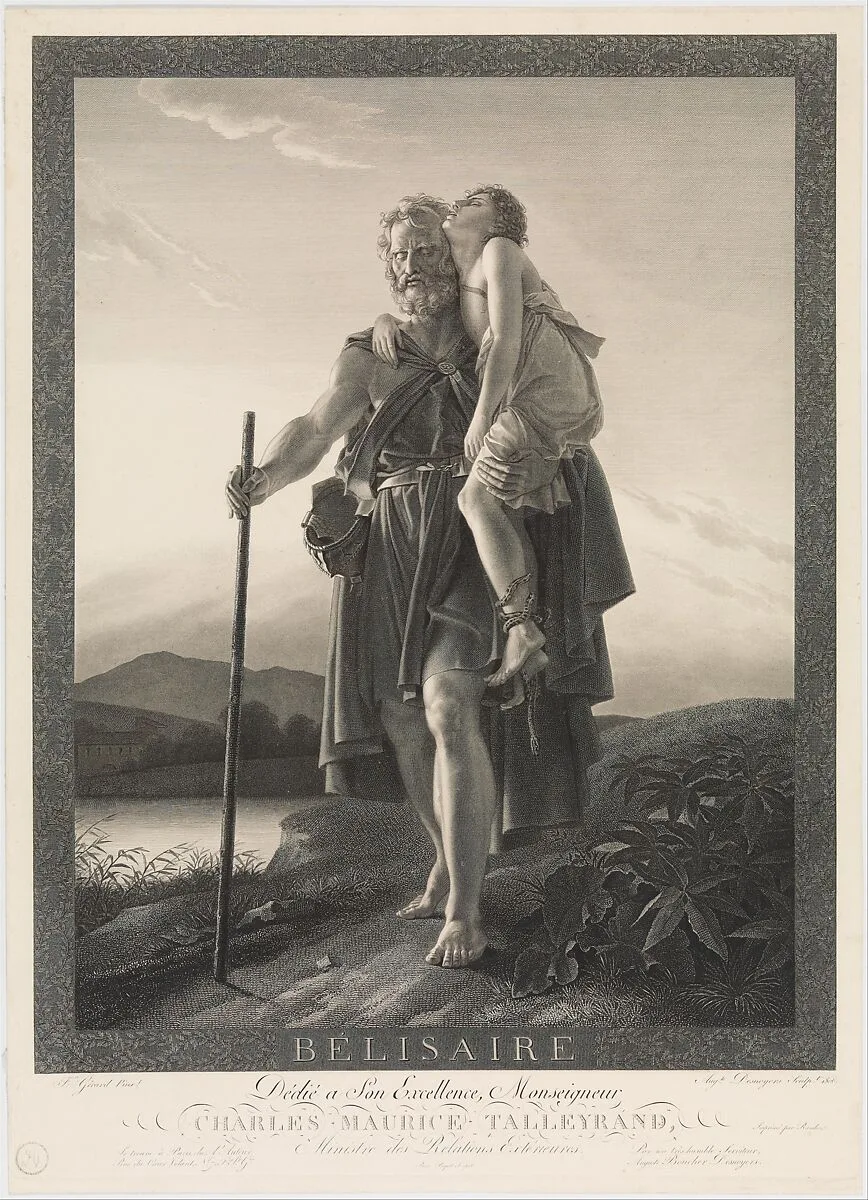 Belisarius — Auguste Gaspard Louis Boucher Desnoyers|baron François Gérard