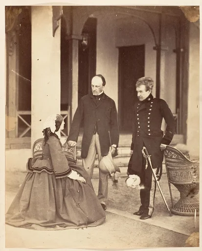 [The Countess Canning, The Earl Canning, G.G. and Lord Clyde C.in C., Simla]