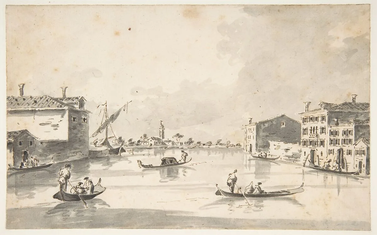 The Island of Burano — Giacomo Guardi