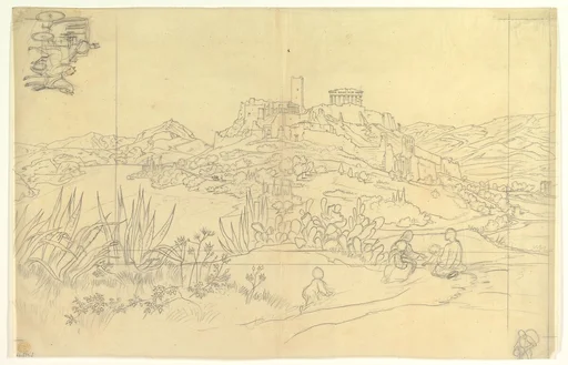 A View of the Ancient City (Parthenon?)