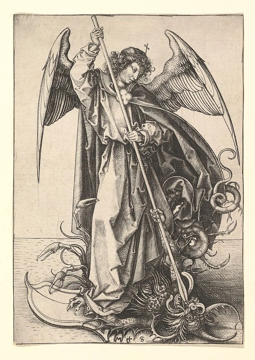 St. Michael — Martin Schongauer
