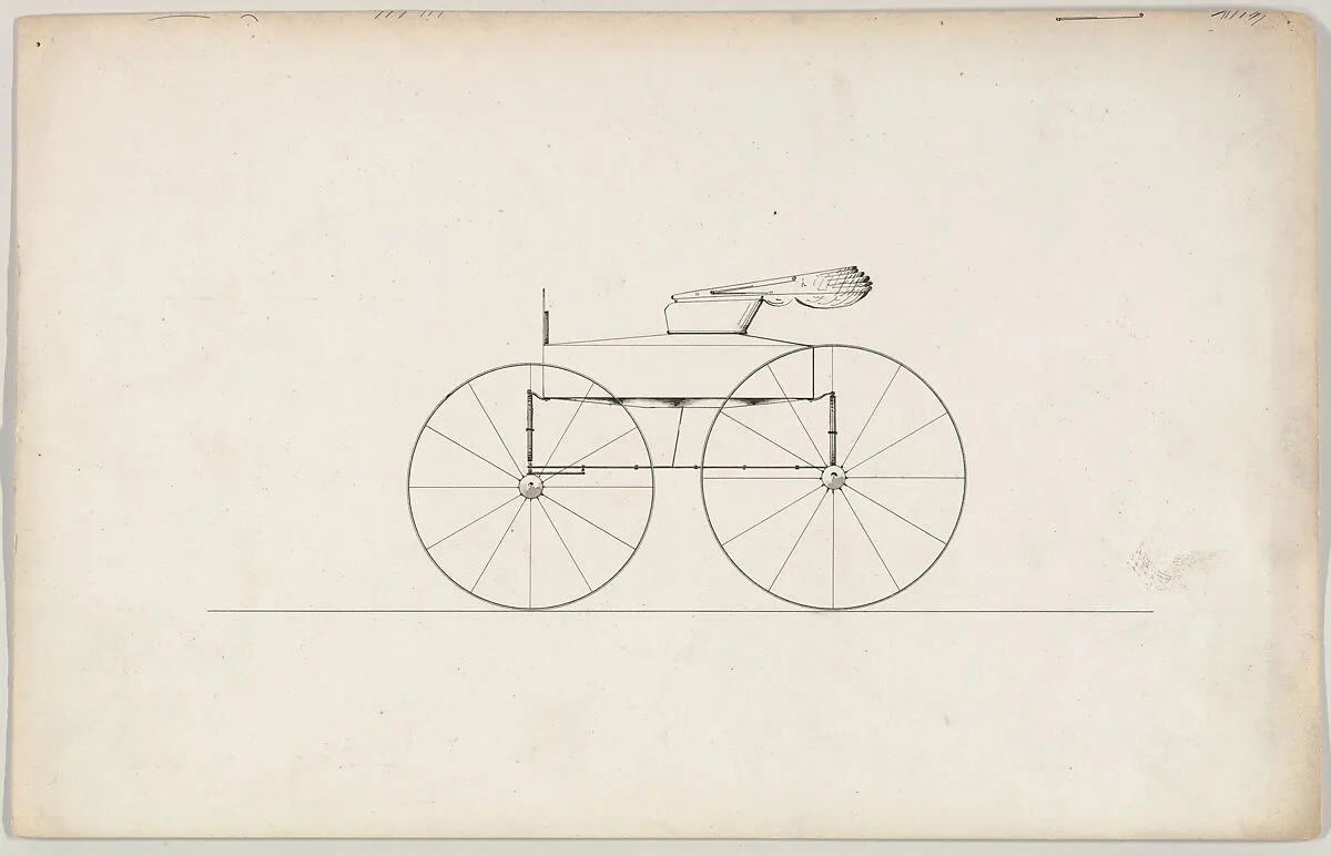 Design for Road Wagon — Brewster & Co.