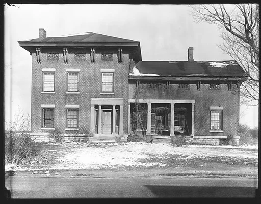 [Greek Revival House, Near Ballston Spa, New York]