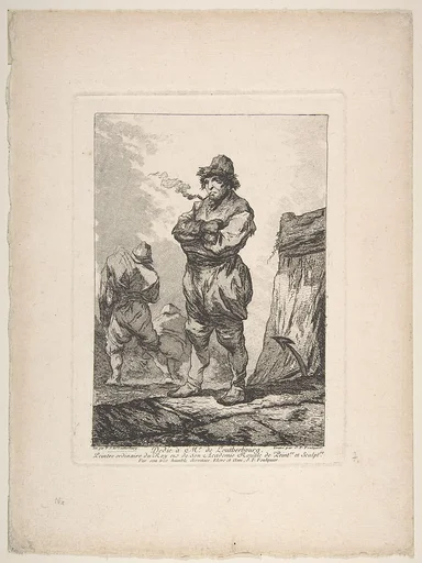 A Sailor Smoking with His Arms Crossed, from "Matelots"