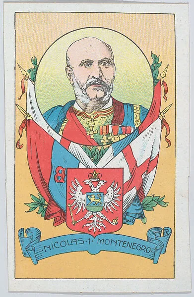 Nicholas I, King of Montenegro, from 'Europe During the War' — Nicholas I, King of Montenegro|Anonymous, 20th century