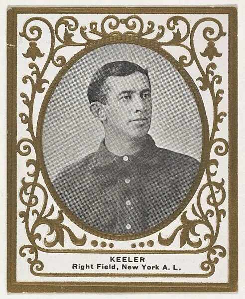 Keeler, Right Field, New York, American League, from the Baseball Players (Ramlys) series (T204) issued by the Mentor Company to promote Ramly and T.T.T. Turkish Cigarettes — Carl Homer Studios, Boston|Mentor Company, Boston
