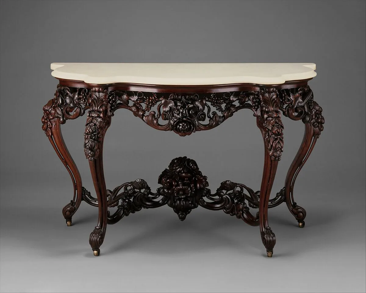 Console Table — J. H. Belter & Co.|John Henry Belter
