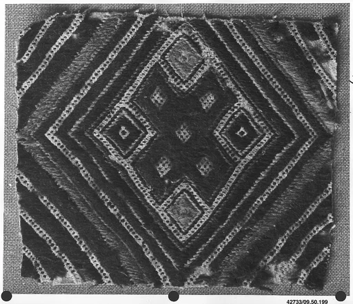 Peasant costume fragment