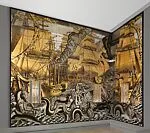 "History of Navigation" Mural — Jean Dupas|Jacques-Charles Champigneulle