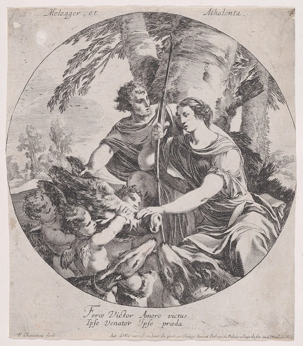 Meleager and Atalanta — François Chauveau