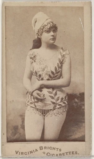From the Actors and Actresses series (N45, Type 5) for Virginia Brights Cigarettes