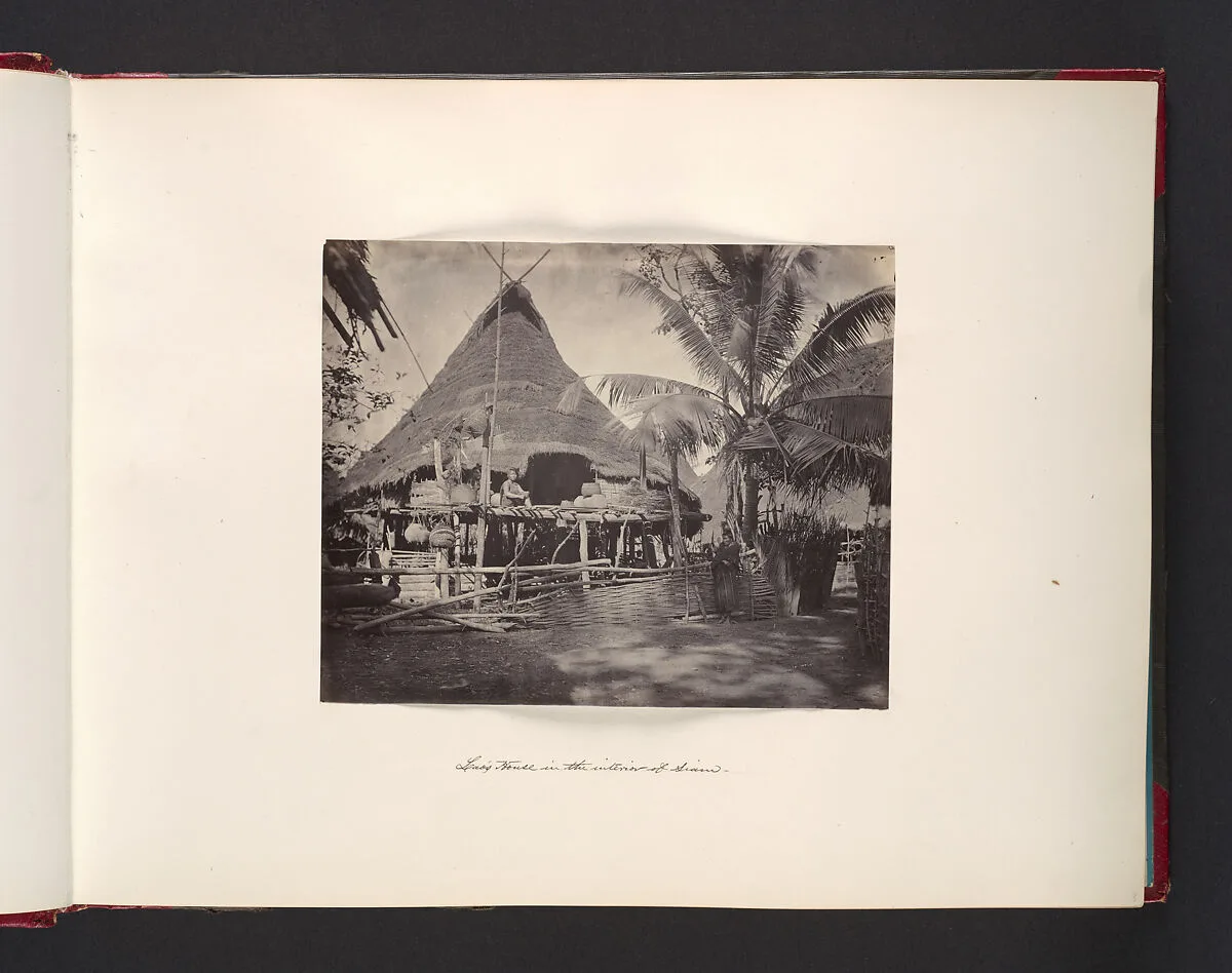 Laos House in the interior of Siam — John Thomson