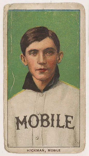 Gordon Hickman, Mobile, from Coupon Cigarettes Baseball Issue, 1910 — Coupon Cigarettes