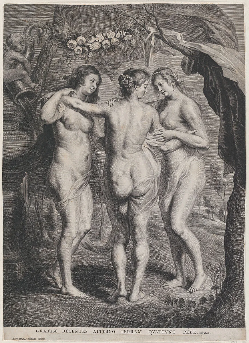 The Three Graces — Pieter de Jode II|Peter Paul Rubens