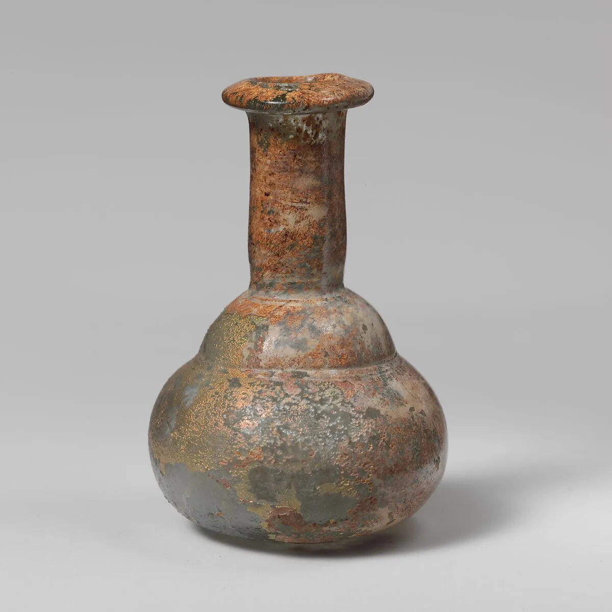 Glass perfume bottle — Unknown