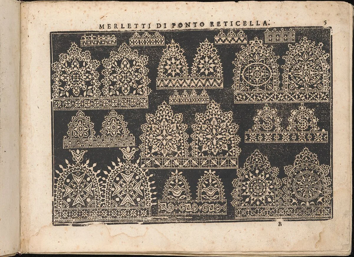 Fiore D'Ogni Virtu Per le Nobili Et Honeste Matrone, page 5 (recto) — Isabella Catanea Parasole|Antonio Fachetti