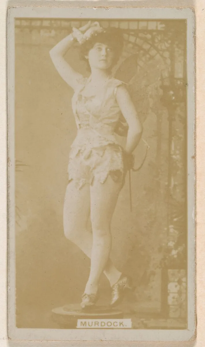 Daisy Murdoch, from the Actresses series (N245) issued by Kinney Brothers to promote Sweet Caporal Cigarettes — Kinney Brothers Tobacco Company