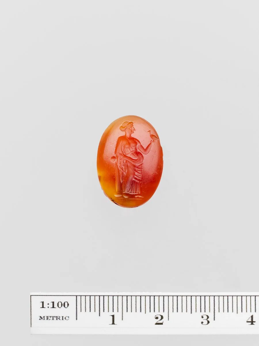 Carnelian oval — Unknown