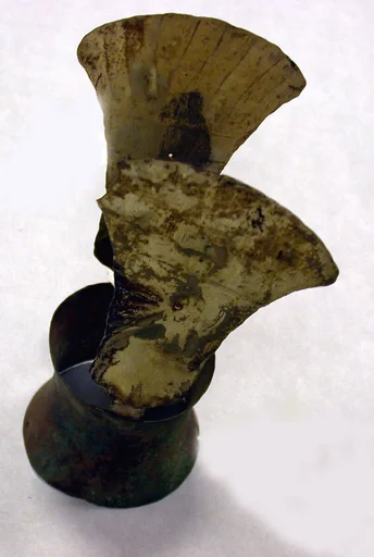 Hammered Silver Miniature Crown
