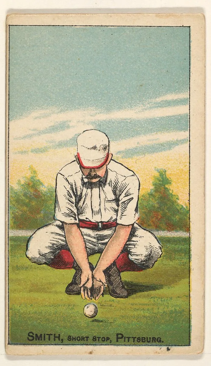 Smith, Shortstop, Pittsburgh, from the Gold Coin series (N284) for Gold Coin Chewing Tobacco — D. Buchner & Co., New York