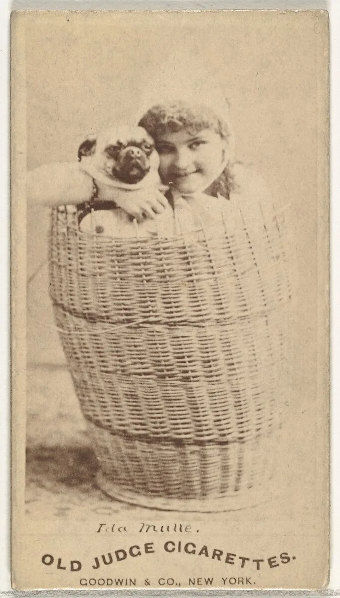 Ida Mulle, from the Actors and Actresses series (N171) for Old Judge Cigarettes — Goodwin & Company