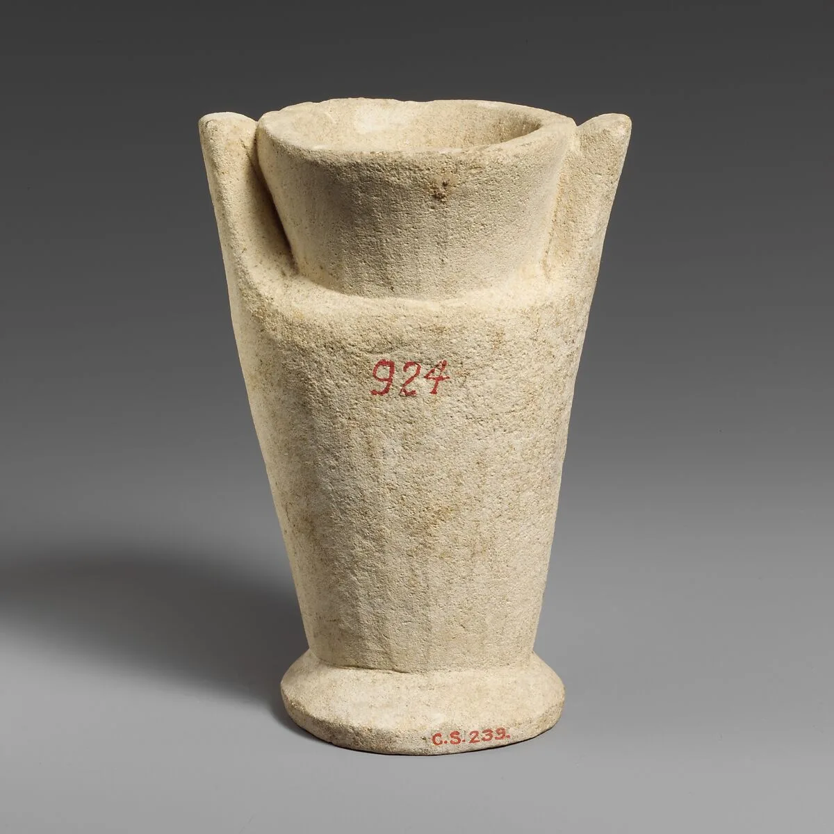 Small limestone jar — Unknown