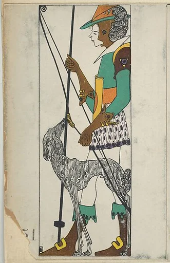 Hunter with Dog (Jäger mit Hund)