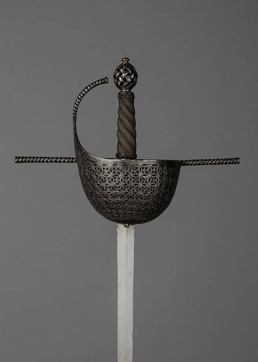 Cup-Hilted Rapier — Unknown