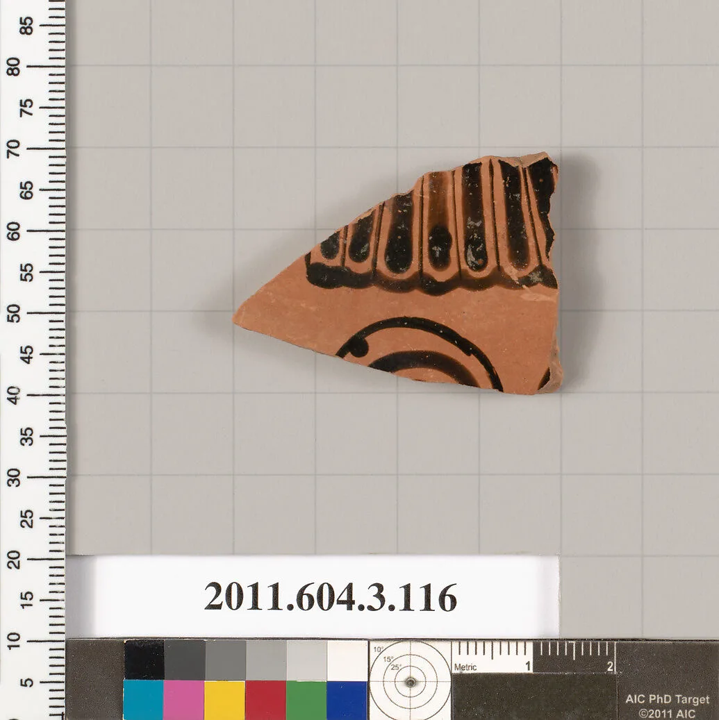 Terracotta fragment of an amphora (jar) — Unknown