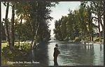 Fishing on the Jocko, Missoula, Montana — Unknown